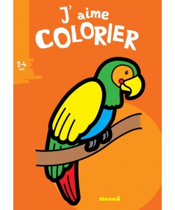 J Aime Colorier 2/4Ans Perroquet