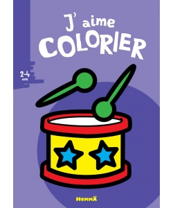 J Aime Colorier (2-4 Ans) (Tambour)
