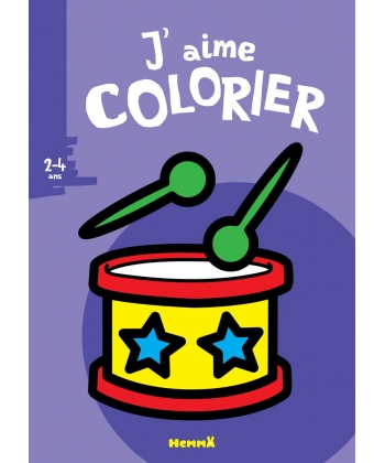 J Aime Colorier (2-4 Ans) (Tambour)