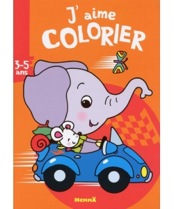 J Aime Colorier 3/5Ans Elephant