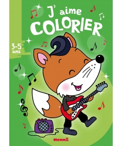 J Aime Colorier (3-5 Ans) (Renard Rocker)