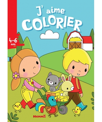 J Aime Colorier (4-6 Ans) (Ferme)