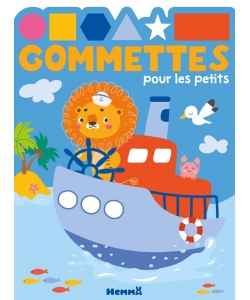 Gommettes Pour Les Petits - Lion Bateau