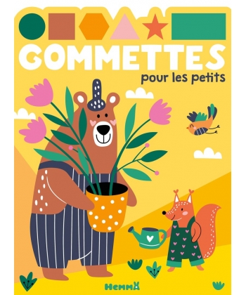 Gommettes Pour Les Petits - Ours Et Ecureuil