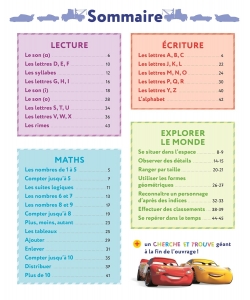 Disney Cars Mon Annee De Gs