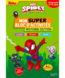 Disney Spidey Et Ses Amis Extraordinaires - Mon Super Bloc D Activites De Ms (4-5 Ans)