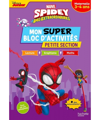 Disney Spidey Et Ses Amis Extraordinaires - Mon Super Bloc D Activites De Ps (3-4 Ans)