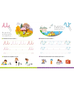 Mon Cahier Effacable Montessori - Je Trace Les Lettres, J Apprends Leurs Sons