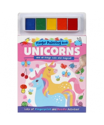 Alligator Books Finger Painting Book - Unicorn 3631Unfi