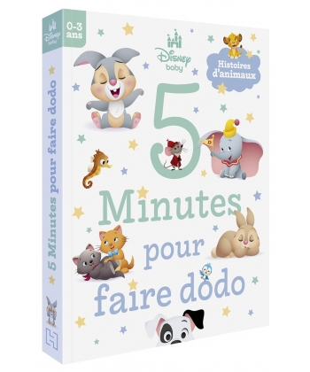 Disney Baby - 5 Minutes Pour Faire Dodo (0-3 Ans) - Histoires D Animaux