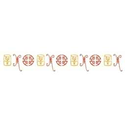 Raphael Sticky Stencil 150X1100Mm Asian Frieze D7803.105
