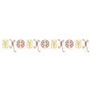 Raphael Sticky Stencil 150X1100Mm Asian Frieze D7803.105