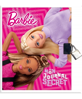 Barbie Mon Journal Secret +Cadenas