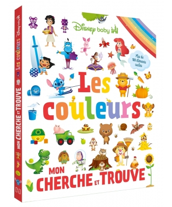 Disney Baby Mon Cherche Et Trouve - Les Couleurs Plus De 90 Elements A Trouver