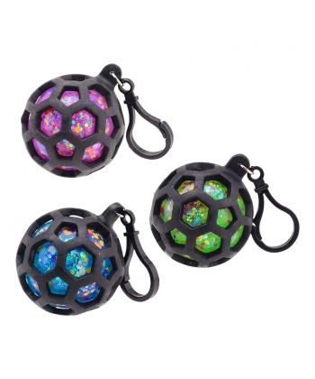 Scrunchems Fusion Squish Ball Keychain Assorted 38616