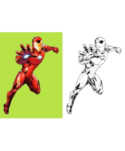 Marvel - Maxi Colo Avec Modeles (4+)