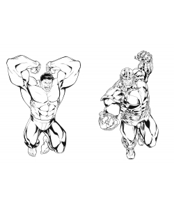 Marvel - Mes Coloriages Avec Stickers