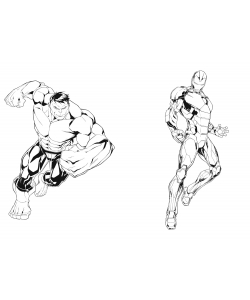 Marvel Avengers - Mes Colos + Autocollants