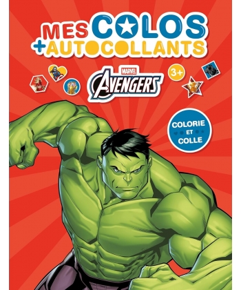 Marvel Avengers - Mes Colos + Autocollants