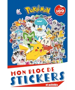 Pokemon - Bloc De Stickers Et Activites Paldea