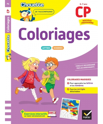 Chouette - Coloriages Cp Nouveau Programme