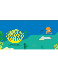 Souleve Le Rabat En Feutre - Les Poissons