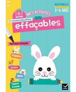 1, 2, 3 Jouons - Mes Activites Effacables Ps