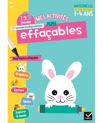 1, 2, 3 Jouons - Mes Activites Effacables Ps