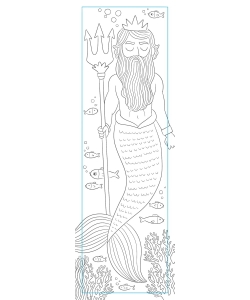 30 Marque-Pages A Colorier - Au Bord De La Mer