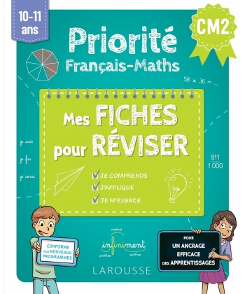 Priorite Francais Maths - Mes Fiches Pour Reviser - Cm2