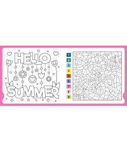 Carre Fun - Coloriages Special Vacances