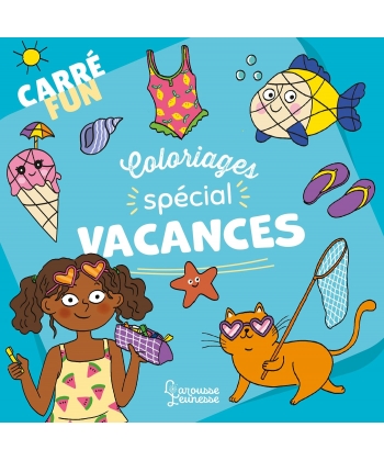Carre Fun - Coloriages Special Vacances