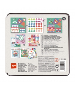 Sticker Game Game Party Metal Box - Apli