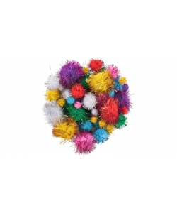 Martelo Pompon Glitter P2478