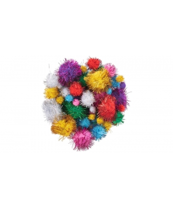 Martelo Pompon Glitter P2478
