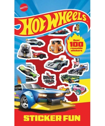 Alligator Books Hot Wheels Sticker Fun 3852Hwsf