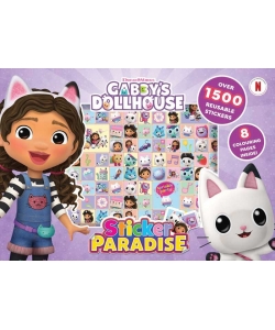Alligator Books Gabbys Dollhouse Sticker Paradise 3775Gdpd