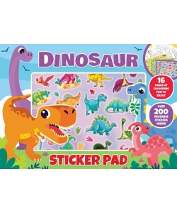 Alligator Books Sticker Pad Dinosaur 3815Diasp