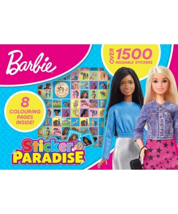 Alligator Books Sticker Paradise Barbie 3747Bapd