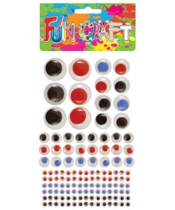 Henbrandt Craft Kit Eyes Assorted Sizes L72015