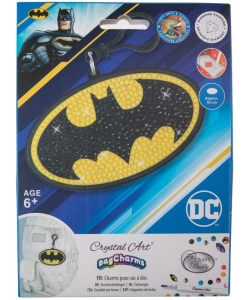 Craft Buddy Batman Crystal Art Bag Charm Cabc-Dcu001