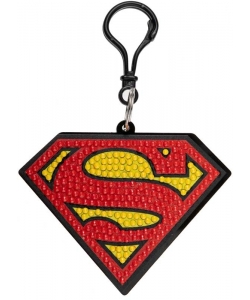 Craft Buddy Superman Crystal Art Bag Charm Cabc-Dcu002