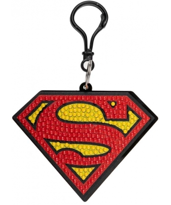 Craft Buddy Superman Crystal Art Bag Charm Cabc-Dcu002