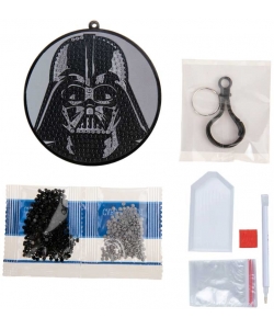Craft Buddy Darth Vader Crystal Art Bag Charm Cabc-Sws001
