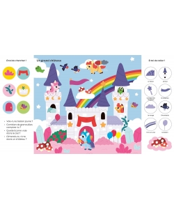 101 Choses A Trouver Et A Coller - Les Licornes