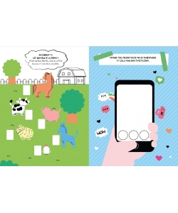 Autocollants Amusants - Animaux Mignons