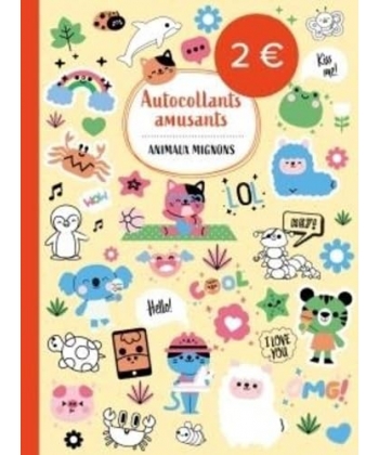 Autocollants Amusants - Animaux Mignons