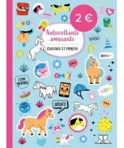 Autocollants Amusants - Chevaux Et Poneys