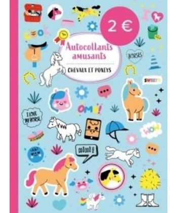 Autocollants Amusants - Chevaux Et Poneys