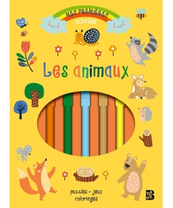 Bloc D Activites Avec Feutres - Les Animaux